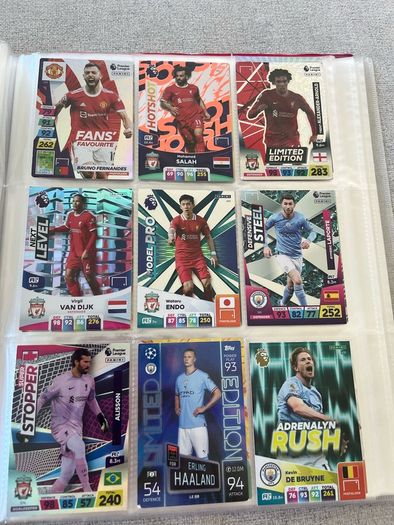Match Attax football cards > 120