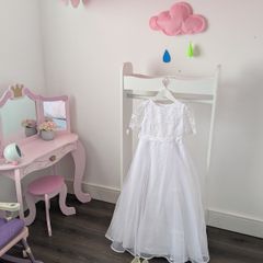 Communion Dress with accessories (sold separately)