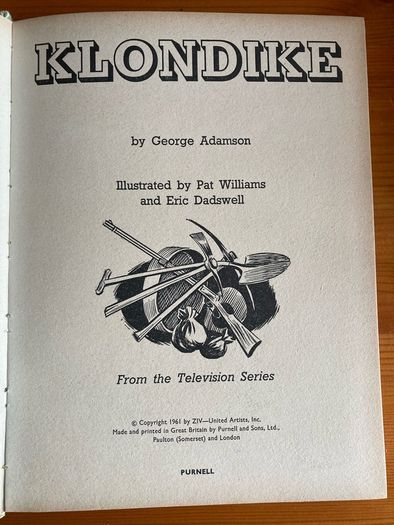 Western annual:'Klondike' 1961