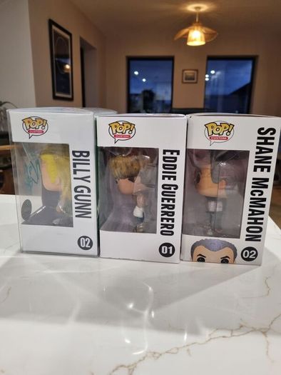 Funko Pop Custom Figures WWE x 3