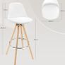 Kitchen bar table x 1 & bar stools x 2 Image 3