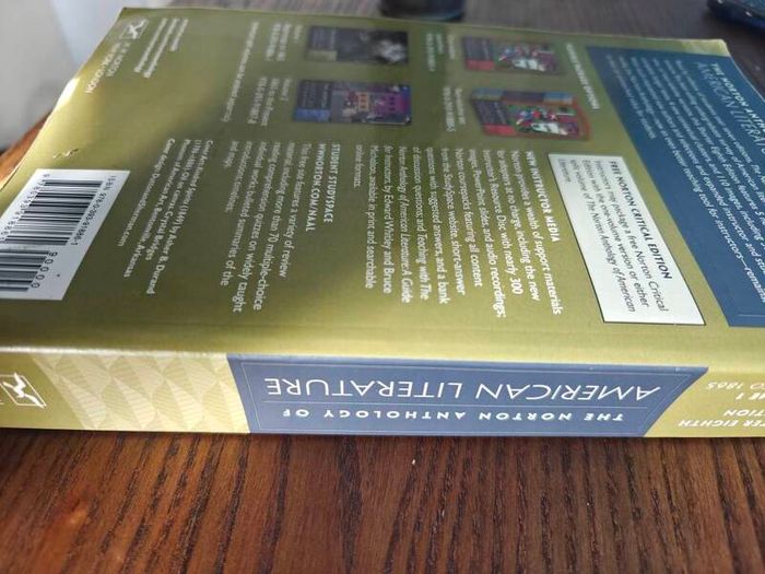Norton Anthology of American Literature: Shorter Eighth Edition Volume 1