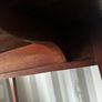 Antique George III Mahogany Pembroke Table (c. 1790) - Brass Castors Image 6