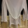 Cream Principles v neck top Size 12 Image 3