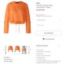 German brand Oui - Light Cardigan - Orange colour - Size DE 38 UK 12 - BNWT RRP 100 Image 3