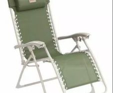 Outwell Ramsgate Green Vineyard Outdoor Reclining Camping Chair Zero Gravity Chair