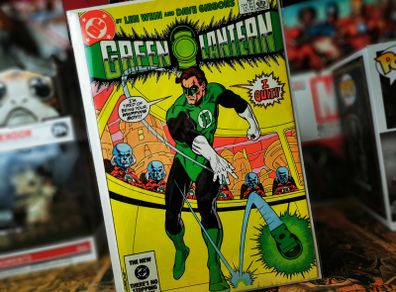 Green Lantern ! Issue #181 ! Hal Jordan quits the Green Lantern Corps ! Bronze Age Comic from 1984 ! by DC Comics !