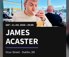 James Acaster ticket for sale