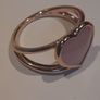 New genuine pandora pink enamel heart ring Image 7
