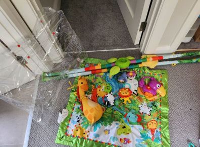 fisher price jungle gym