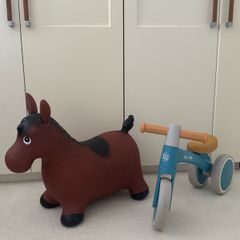 Toddler ride on bundle - horse and bike