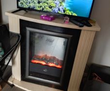electric fireplace