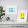 Poolbeg 2, yellow. Print by artist Helen Mathews Image 2