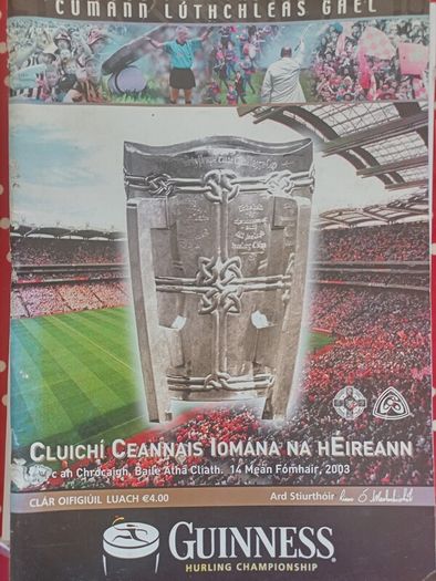 2003 All Ireland Final Programme