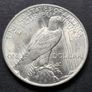Unc 1923 United States 1 Silver Peace Dollar coin Image 4