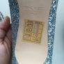 Silver Nine West heels size 6 (39) with matching clutch Image 3