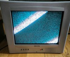 14" CRT tv logic