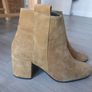 Selected Femme Leather Ankle Boots Size Uk 7 ( Eu 40) Image 7