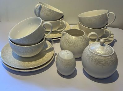 Denby Monsoon Lucille Gold Tableware (15 pieces)