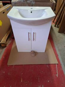 New 600 unit and basin