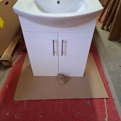 New 600 unit and basin