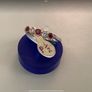 New 18ct White & Yellow Gold Ruby & Diamond Ring Image 4