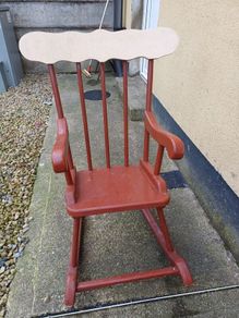 1940/50s Folk Art Rocking Chair