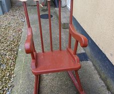 1940/50s Folk Art Rocking Chair