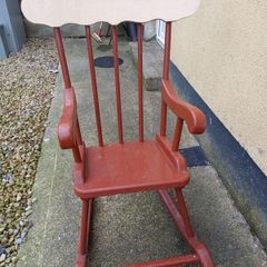 1940/50s Folk Art Rocking Chair