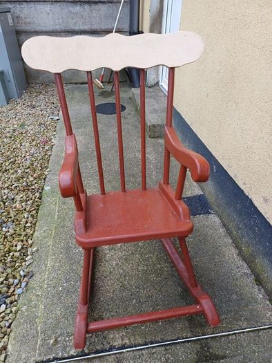 1940/50s Folk Art Rocking Chair