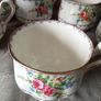 Highly collectable Vintage Royal Albert "Petit Point" six tea cups Image 3