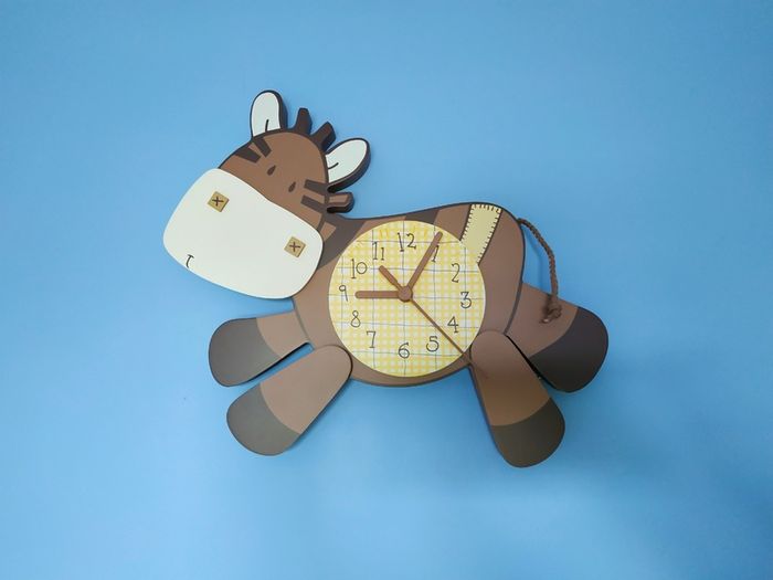 Wall clock for a child's room.