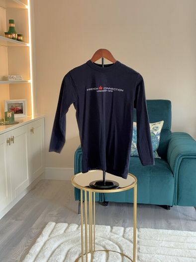 Boys French Connection Navy Long-sleeve Top