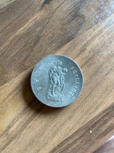 1966 Ireland Silver 10 Shillings Easter Rising
