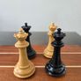 Ebony chess pieces Image 6