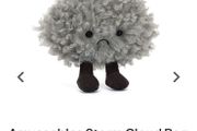 New JELLYCAT Amuseable Storm Cloud Bag/Backpack Charm