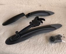 Front and Rear Wide Mudguard Set Mudguards Bike Bicycle