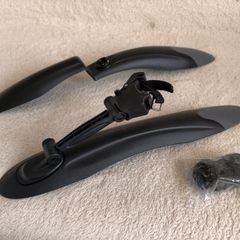 Front and Rear Wide Mudguard Set Mudguards Bike Bicycle
