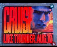 days of thunder original movie poster