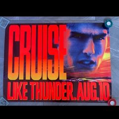 days of thunder original movie poster