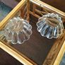 Pair of Fluted Glass Pyrex France Bowls Image 6