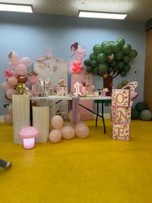 Girl fairy party theme set