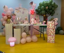 Girl fairy party theme set