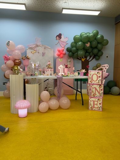 Girl fairy party theme set