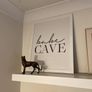 poster framed Babe Cave A3 Image 2