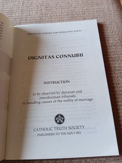 2005 Dignitas Connubi. On the Dignity of Marriage. Religious.