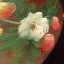 Large Vintage Hand Painted Wooden Box Image 8