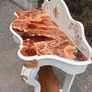 Mahogany Console Table Image 6