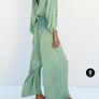 Zara Full Length Wrinkle Effect Jumpsuit Image 7