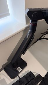 ASUS ROG Ergo Monitor Arm AAS01R (Mechanically Spring-Loaded, with Table Clamp & Screw Mounting, Rotation